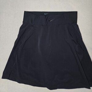 Nike Women’s Bliss Luxe Dri Fit‎ Training Black Golf Tennis Skort Size XS